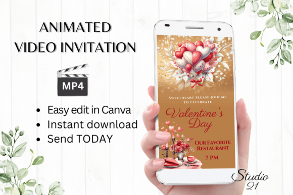 Craft a Memorable Valentine's with a Digital Animated Invitation