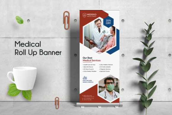 Medical Roll Up Banner: Design That Commands Attention