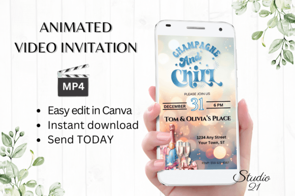 New Year's Eve Party Invitation: A Designer's Guide to a Festive Digital Template