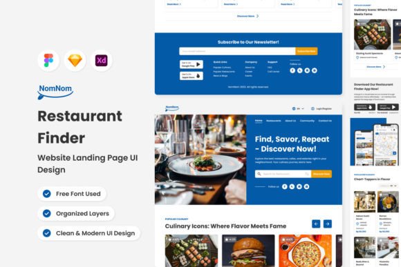 NomNom V2: Elevate Your Food App's Digital Presence