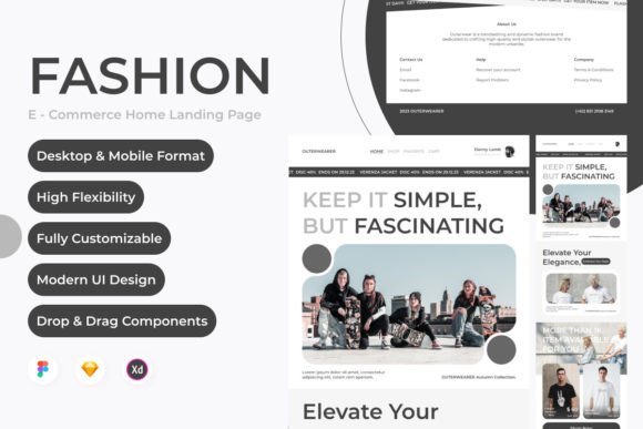 Outerwearer: A Masterclass in Landing Page Design