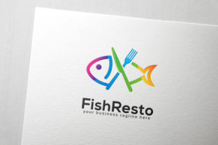 Seafood Fish Restaurant Logo: A Vibrant Branding Asset