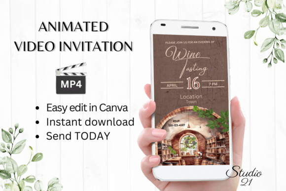Sip, Style, and Send: Your Digital Wine Tasting Party Invitation