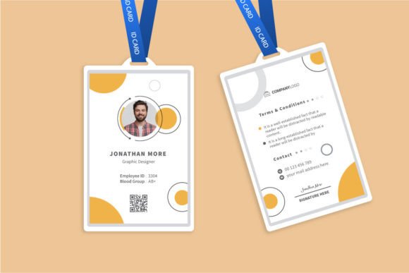 Streamline Your Brand Identity with a Professional ID Card Template